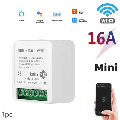 WiFi Smart Switch App Remote Alexa Voice Control